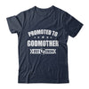 Promoted To Godmother Est 2024 Mothers Day First Time New Shirt & Tank Top | teecentury