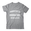 Promoted To Godmother Est 2024 Mothers Day First Time New Shirt & Tank Top | teecentury