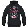 Promoted To Godmother Est 2024 Mothers Day First Time Shirt & Tank Top | teecentury