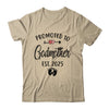 Promoted To Godmother Est 2025 First Time Mothers Day Shirt & Tank Top | teecentury