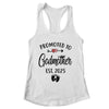 Promoted To Godmother Est 2025 First Time Mothers Day Shirt & Tank Top | teecentury