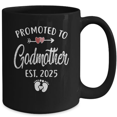 Promoted To Godmother Est 2025 Funny First Time Mothers Day Mug | teecentury