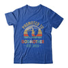 Promoted To Godmother Est 2025 Mothers Day Vintage Shirt & Tank Top | teecentury