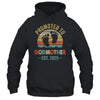 Promoted To Godmother Est 2025 Mothers Day Vintage Shirt & Tank Top | teecentury
