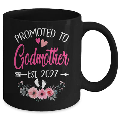 Promoted To Godmother Est 2027 Mothers Day First Time Mug | teecentury