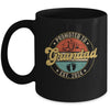 Promoted To Grandad 2024 Pregnancy New First Grandad Retro Mug | teecentury