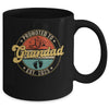 Promoted To Grandad 2025 Pregnancy New First Grandad Retro Mug | teecentury