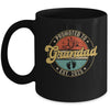 Promoted To Grandad 2025 Pregnancy New First Grandad Retro Mug | teecentury