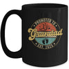 Promoted To Grandad 2025 Pregnancy New First Grandad Retro Mug | teecentury