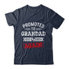 Promoted To Grandad Again 2025 Pregnancy Announcement Shirt & Hoodie | teecentury