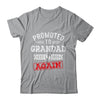 Promoted To Grandad Again 2025 Pregnancy Announcement Shirt & Hoodie | teecentury