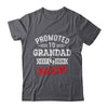 Promoted To Grandad Again 2026 Pregnancy Announcement Shirt & Hoodie | teecentury