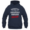 Promoted To Grandad Again 2026 Pregnancy Announcement Shirt & Hoodie | teecentury