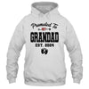 Promoted To Grandad Est 2024 First Time Fathers Day Shirt & Hoodie | teecentury