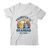 Promoted To Grandad Est 2024 First Time Fathers Day Vintage Shirt & Hoodie | teecentury