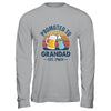 Promoted To Grandad Est 2024 First Time Fathers Day Vintage Shirt & Hoodie | teecentury