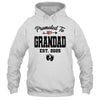 Promoted To Grandad Est 2025 First Time Fathers Day Shirt & Hoodie | teecentury