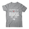 Promoted To Grandad Est 2025 Funny First Time Fathers Day Shirt & Hoodie | teecentury