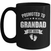 Promoted To Grandad Est 2026 Fathers Day First Time New Mug | teecentury