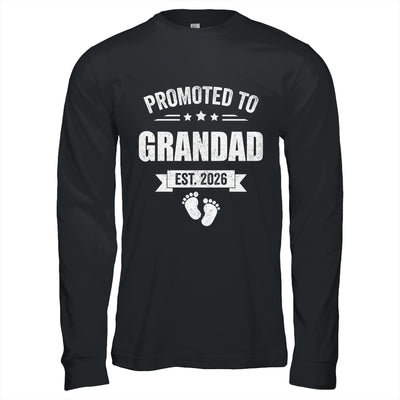 Promoted To Grandad Est 2026 Fathers Day First Time New Shirt & Hoodie | teecentury