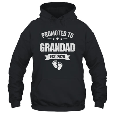 Promoted To Grandad Est 2026 Fathers Day First Time New Shirt & Hoodie | teecentury