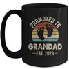 Promoted To Grandad Est 2026 Fathers Day Vintage Mug | teecentury