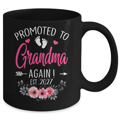Promoted To Grandma Again Est 2027 Mothers Day Mug | teecentury