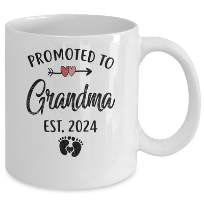 Promoted To Grandma Est 2024 First Time Mothers Day Mug | teecentury