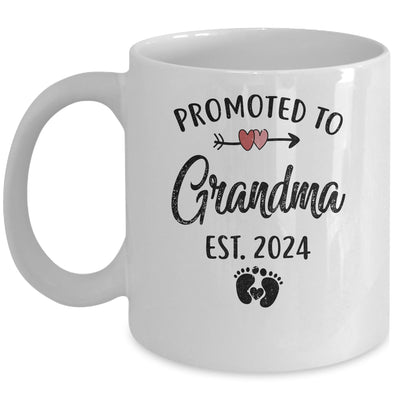 Promoted To Grandma Est 2024 First Time Mothers Day Mug | teecentury