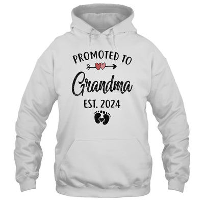 Promoted To Grandma Est 2024 First Time Mothers Day Shirt & Tank Top | teecentury