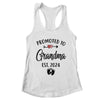 Promoted To Grandma Est 2024 First Time Mothers Day Shirt & Tank Top | teecentury