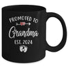 Promoted To Grandma Est 2024 Funny First Time Mothers Day Mug | teecentury