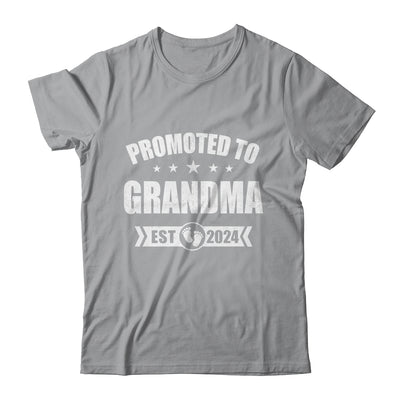 Promoted To Grandma Est 2024 Mothers Day First Time New Shirt & Tank Top | teecentury