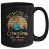 Promoted To Grandma Est 2024 Retro First Time Grandma Mug | teecentury