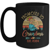 Promoted To Grandma Est 2024 Retro First Time Grandma Mug | teecentury