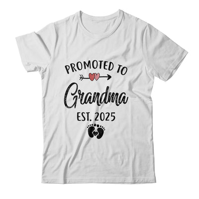 Promoted To Grandma Est 2025 First Time Mothers Day Shirt & Tank Top | teecentury