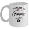 Promoted To Grandma Est 2025 First Time Mothers Day Mug | teecentury