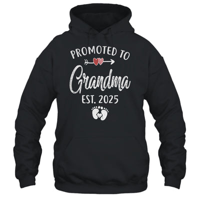 Promoted To Grandma Est 2025 Funny First Time Mothers Day Shirt & Tank Top | teecentury