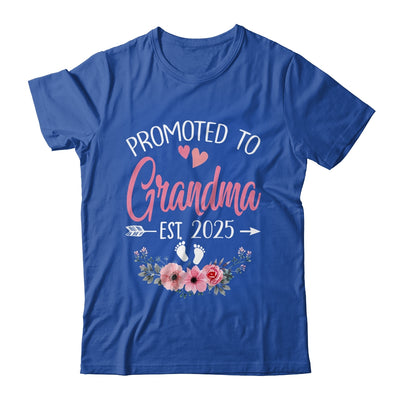 Promoted To Grandma Est 2025 Mothers Day First Time Shirt & Tank Top | teecentury