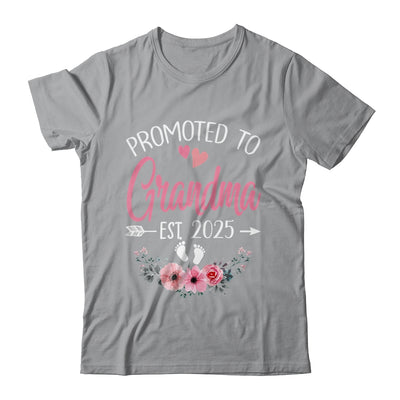 Promoted To Grandma Est 2025 Mothers Day First Time Shirt & Tank Top | teecentury