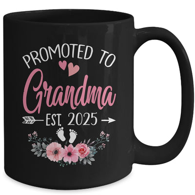 Promoted To Grandma Est 2025 Mothers Day First Time Mug | teecentury