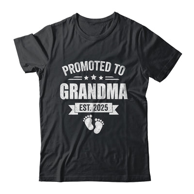 Promoted To Grandma Est 2025 Mothers Day First Time New Shirt & Tank Top | teecentury