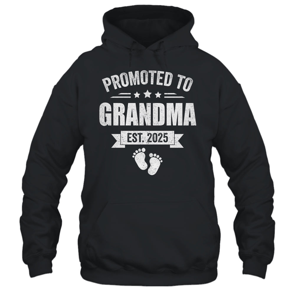 Promoted To Grandma Est 2025 Mothers Day First Time New Shirt & Tank Top | teecentury