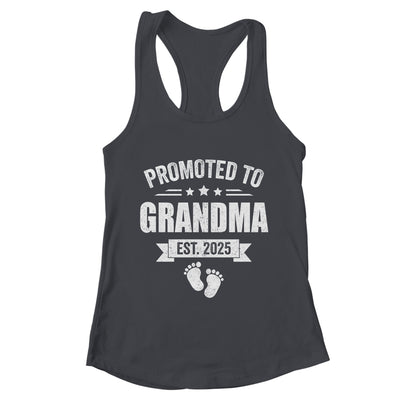 Promoted To Grandma Est 2025 Mothers Day First Time New Shirt & Tank Top | teecentury