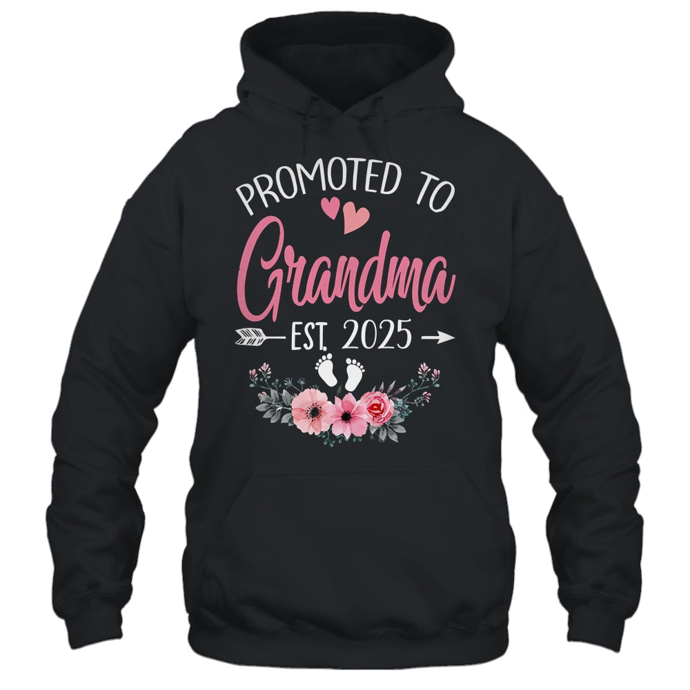 Promoted To Grandma Est 2025 Mothers Day First Time Shirt & Tank Top | teecentury