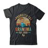 Promoted To Grandma Est 2025 Retro First Time Grandma Shirt & Tank Top | teecentury
