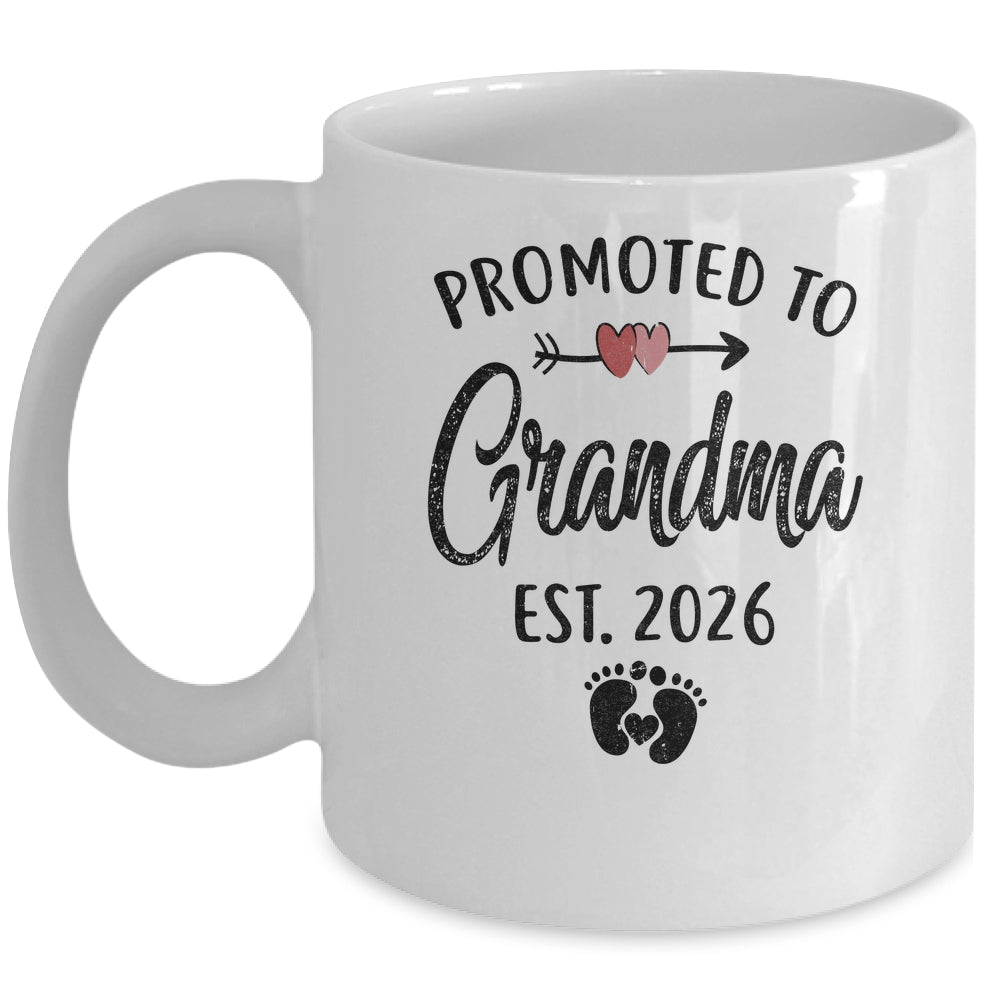Promoted To Grandma Est 2026 First Time Mothers Day Mug | teecentury