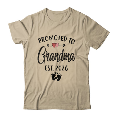 Promoted To Grandma Est 2026 First Time Mothers Day Shirt & Hoodie | teecentury