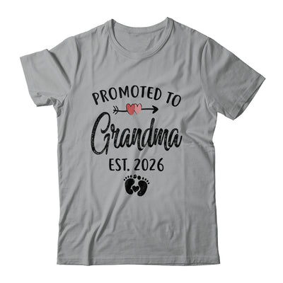 Promoted To Grandma Est 2026 First Time Mothers Day Shirt & Hoodie | teecentury