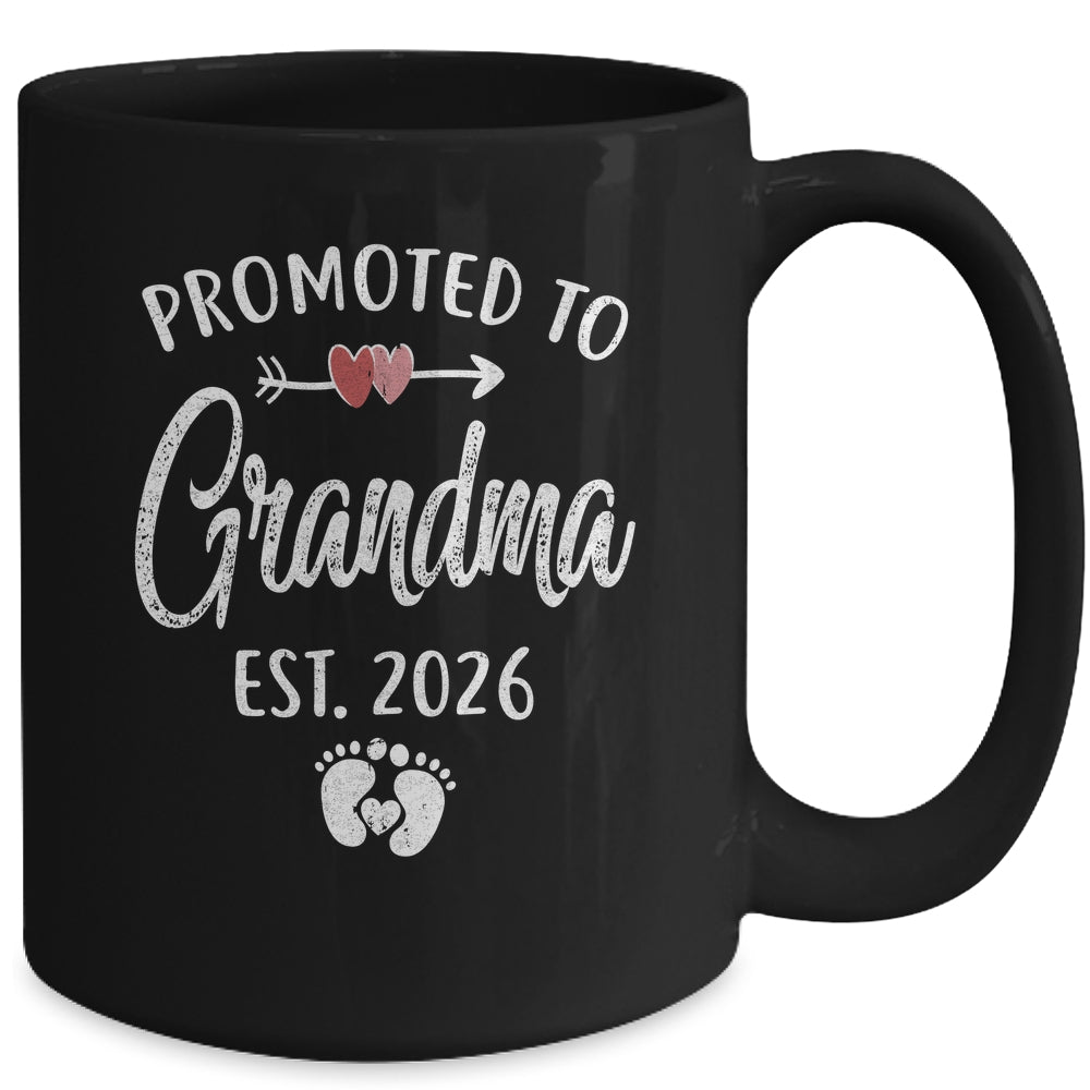 Promoted To Grandma Est 2026 Funny First Time Mothers Day Mug | teecentury